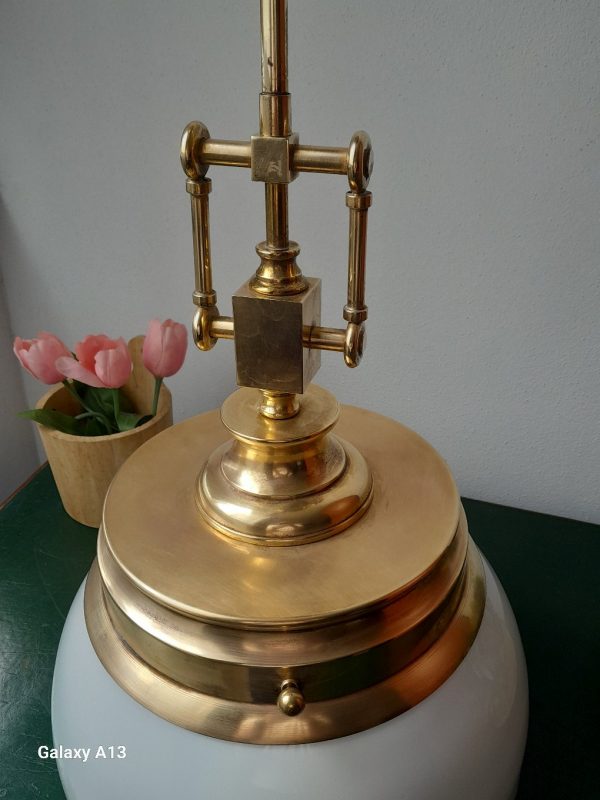 Lampadario ottone marina vintage - immagine 3