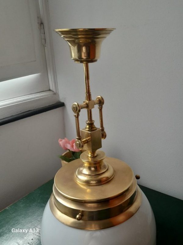 Lampadario ottone marina vintage - immagine 4