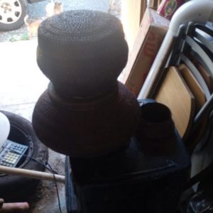 Un porta serpenti originale Indiano grosso e uno piccolo